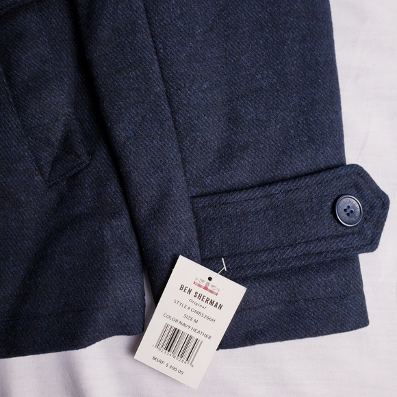 Ben Sherma Mens Fashion Outwear Jacket - Picture 10 of 13